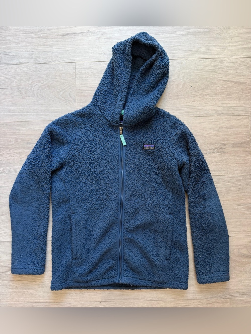 Patagonia Kids Navy Hooded Jacket